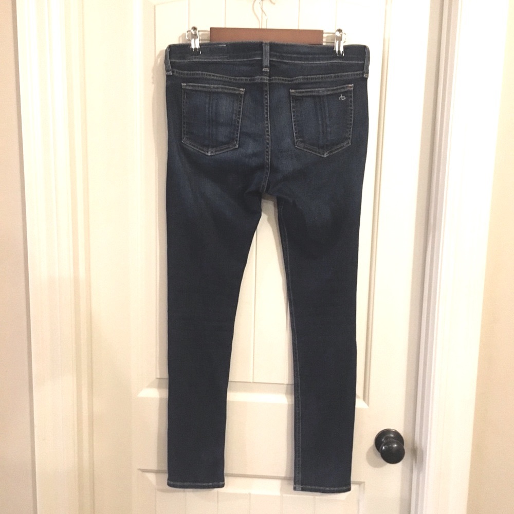 Rag & Bone Skinny Limited Edition Heart Trending Low Rise Ankle Jeans - Picture 9 of 9